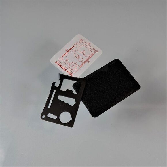 Multipurpose Pocket Survival Tool Stainless Steel - Picture 1 of 8